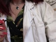 Fucking mature brunette paintress from behind 9/16