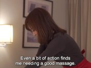 Subtitles CFNM Japanese hotel milf massage handjob 3/16