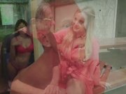 French teen deepthroats grandpa and gets pussy licked and fucked 1/16