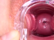 PJGirls - Pussy Muscles - gyno, pussy gaping, toy, masturbation real orgasm 11/16