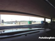 Porta Gloryhole sexy redhead mouthful 3/16