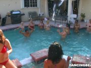 Lauren's CFNM Bacherlorette Day Surprise from the Dancing Bear (db9263) 8/16