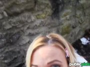 Mofos - Euro Babe Rides Dick Outdoors 14/16