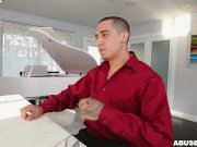 Rough sex takes the edge off for petite teen Bambi Brooks 2/16