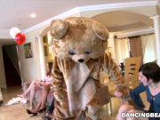 Jordan's Divorcerette CFNM Dancing Bear Party with Male Strippers (db9527) 3/16