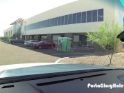 Porta Gloryhole chubby nerd try to suck cocks 2/16