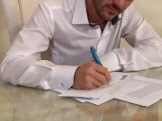 Gorgeous Milf Secretary Devours her Bosses thick Cock 2/16