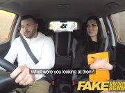 Fake Driving School Jasmine Jae fully naked sex in a car 6/16