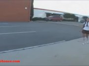 icecream truck blond short haired teen fucked and eats cumcandy 1/16