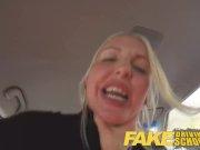 Fake Driving School lesson ends in squirting orgasm and creampie 15/16