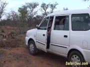 massive facial on a african babe 1/16