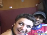 Pickup For Train Threesome orgy 2/16