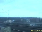 Pickup For Train Threesome orgy 3/16