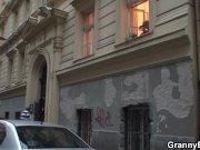 Young guy screwed old granny on the couch 6/16