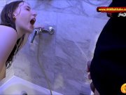 Super hot Amateur babe Lia-Louise Piss bath -  666Bukkake 13/16