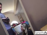 James Deen shows up on set and fucks Samantha Saint 1/16