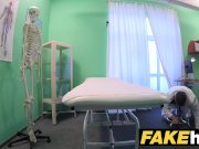 Fake Hospital Big tits horny Milf chiropractor fucks doctor after massage 2/16
