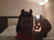 Cosplaying teen will get your tool completely hard 16/16