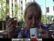 Old bitch is picked up and fucked 2/16