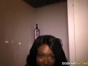 Ebony Skyler Nicole Tries Anal With Huge Cock at Gloryhole 16/16