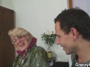 Lonely 70 years old granny slammed from behind 8/16