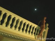 Beautiful babe makes the night even more beautiful 16/16