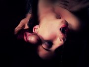 Leila Moon gets Manhandled and mouth fucked Upsdie Down! 10/16