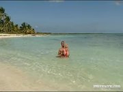 Kathy Anderson Goes Wild On a Tropical Beach 3/16