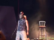 extreme needle fetish on public stage 2/16