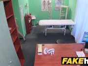 Fake Hospital Frisky shaven pussy Russian babe loves docs cock 1/16