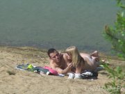 Young couple loves fucking at the beach 12/16