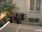 Black Stud Bangs Wife in Front of Wimpy Cuckold 1/16