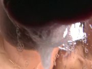 Sarah and Vicki deepthroating white pole 1/16