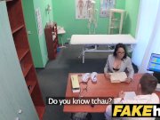 Fake Hospital Doctors thick dick stretches hot Portuguese pussy lips 2/16
