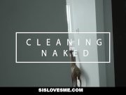 SisLovesMe - Horny Step-Sis Fucked In Bathroom 1/16