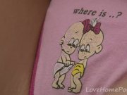 Gamer girl takes a break by masturbating passionately 3/16