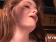 Redhead slut gets fucked hard while waiting for the bus 2/16