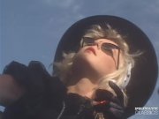 Kim BSG Gets a Ride in a Terrace 2/16