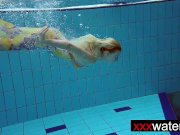 Amateur blonde mermaid 4/16