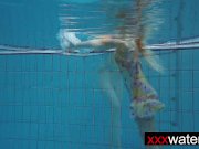 Amateur blonde mermaid 6/16