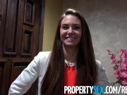 PropertySex - Real estate agent fucks film producer client 1/16