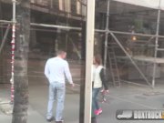 Ayda Swinger titty fucked in public 1/16