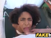 Fake Hospital Doctor gives sexy ebony Brazilian student a hard fucking 7/16