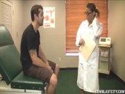 Busty doctor heals a huge prick 3/16