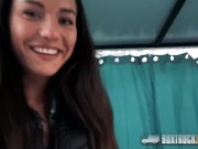 Hot Nataly Gold Gives a Handjob to a Stranger 4/16