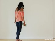 Sex Deprived 18 Year Old Black Girl Fucking During Calendar Audition 3/16