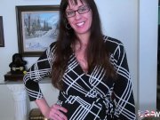 USAwives Mature Lady Blowjob and Toy Masturbation 1/16