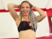 Ashley spreads her legs wide to receive this black monster up her tight box 2/16