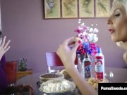 Swedish Amazon Puma Swede & Veronica Avluv Make Pussy Pie! 3/16