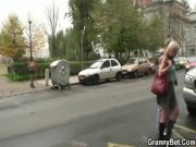 Old granny prostitute takes it from behind 8/16